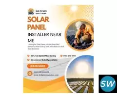Solar Panel Installer Near Me