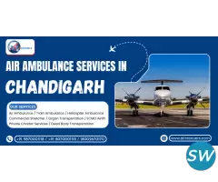 Air Ambulance Services in Chandigarh Direct Sky