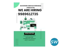 JAVA,PYTHON,TESTING Openings in Hyderabad