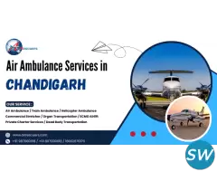 Air Ambulance Services in Chandigarh Advanced Air