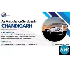 Air Ambulance Services in Chandigarh Flight