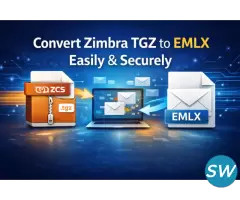 Convert Zimbra TGZ to EMLX Easily & Securely - 1