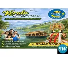 Kerala Tour Packages from Trichy