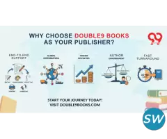 Why choose Double9 Books as your publisher
