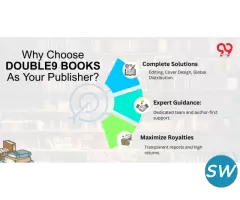 Why choose Double9 Books as your publisher