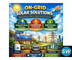 On grid solar solutions