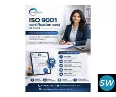 ISO 9001 Certification Cost in India
