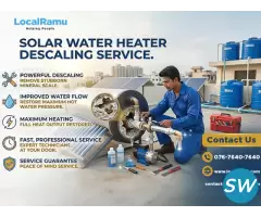 Professional Solar Water Heater Repair Service