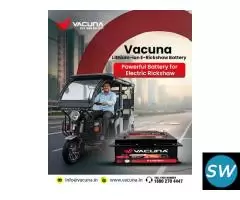 Lithium Battery for E Rickshaw Vehicles