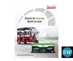 Ride with Advanced E Rickshaw Batteries