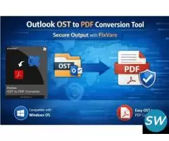 Outlook OST to PDF Conversion with Secure Output