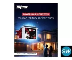 Reliable Power with Sarex Tubular Batteries