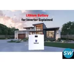 Upgrade to Yukinova Lithium Battery for Inverter