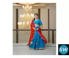 Gota Patti Lehenga Set with Dupatta Wedding Wear