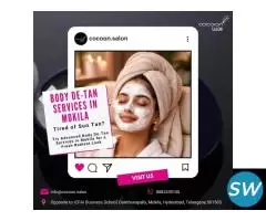 Body De-Tan Services in Mokila | Cocoon Salon