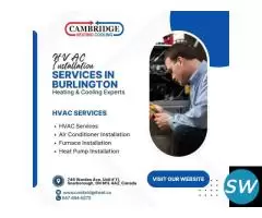 HVAC Installation Services in Burlington