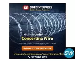 Concertina Wire Manufacturer in Delhi