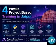 4 Weeks Project Based Training in Jaipur