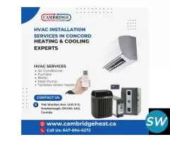 HVAC Installation Services in Concord
