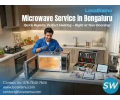 Trusted Microwave Repair Service at Your Doorstep