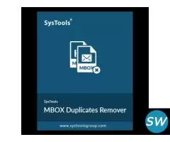 SysTools MBOX Duplicate Remover Tool