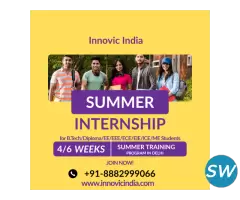 Best Summer Training Course for B.Tech Students.