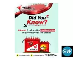 Dependable Battery Solutions by Vacuna Battery