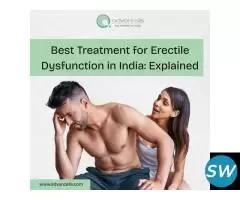 Best Treatment for Erectile Dysfunction in India