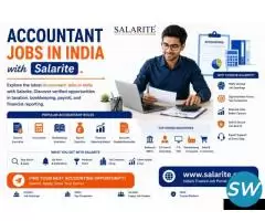 Accountant Jobs in India with Salarite.