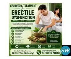 Ayurvedic Treatment for Erectile Dysfunction