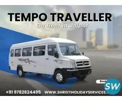 Tempo Traveller Booking in Jaipur