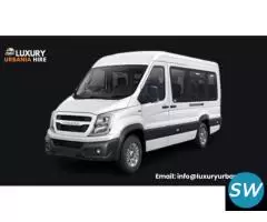 Urbania Luxury Tempo Traveller Hire in Delhi