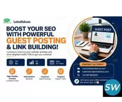 Guest Post | Backlink Services | DA 62 Website