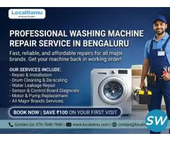 Washing Machine Repair Service in Bengaluru