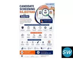 Candidate Screening Rajasthan with Salarite.