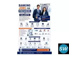 Banking Jobs for Freshers with Salarite.