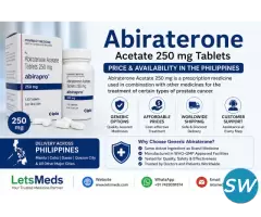 Abiraterone Generic Availability in the cebu city