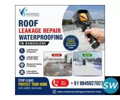 Roof Leakage Repair Waterproofing in Bangalore