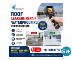 Roof Leakage Repair Waterproofing in Bangalore