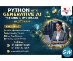 Python with generative AI Training in Hyderabad