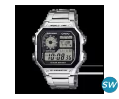 Casio Silver Watch for Timeless Style