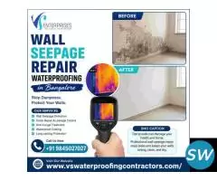 Wall Seepage Repair Waterproofing in Bangalore