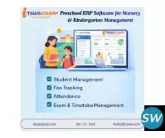 Preschool ERP Software for Nursery- ITSWSEDUERP