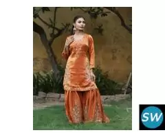 Buy Gharara Suit Set Online |  Karishma Emporium