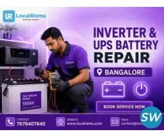 Inverter and Ups Battery Repair with LocalRamu