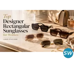 Rectangular Sunglasses – Sharp Lines, Modern Style