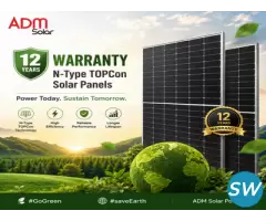 N-Type TopCon Solar panels| ADM Solar