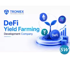 DeFi Yield Farming Development Services for Crypto