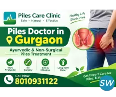 Piles Doctor in Gurgaon –  Non-Surgical Treatment