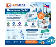 Buy Abiraterone Tablet Online in Manila